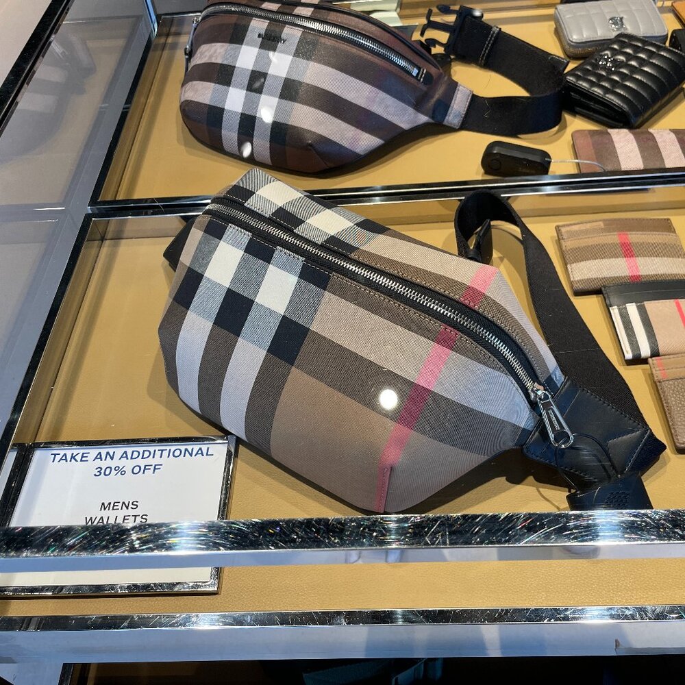 NWT Burberry Sonny Nova Check Unisex Bum Bag /Fanny Bag /Fanny Bag 8084555